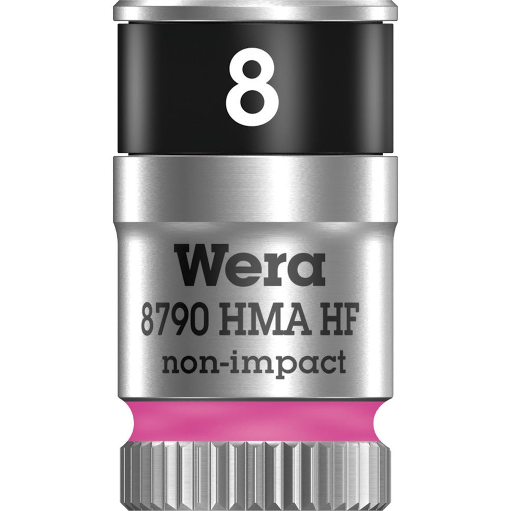 Cintura Wera a 1 set di chiavi a bussola zyklop (nero, 10 pezzi, con funzione di tenuta, con 1 4 -drive)
