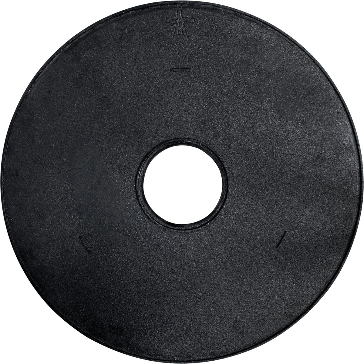 La piastra grill plancha del mulino a vento (nera, 75 cm)