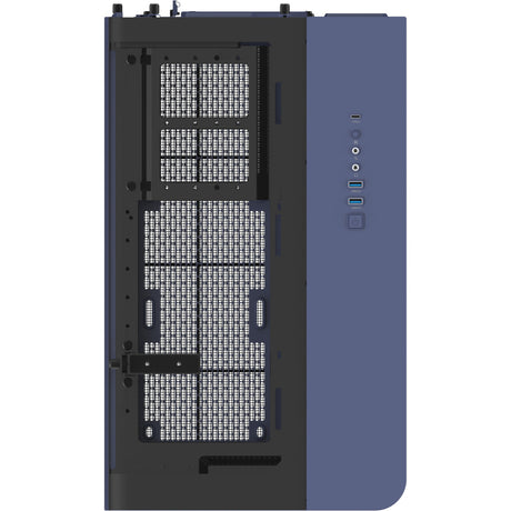 Custodia Thermaltake view 390 air future crepuscolo midi tower (viola | 2x USB-A | 1x USB-C | vetro temperato)