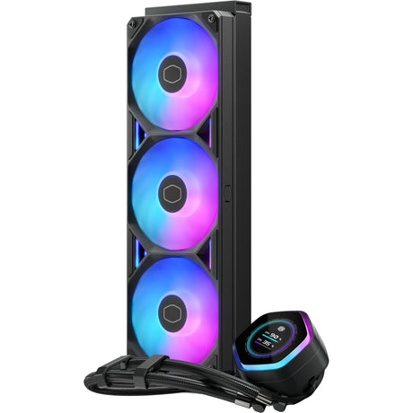 Cooler Master MasterLiquid 360 Atmos II LCD ARGB Raffreddamento ad acqua (Nero)