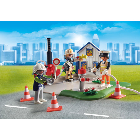 Personaggi Playmobil - i miei personaggi: giocattoli da costruzione per missioni di salvataggio (70980)