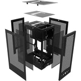 Custodia midi tower Hyte revolt 3 (nera | 2x USB-A | 1x USB-C)