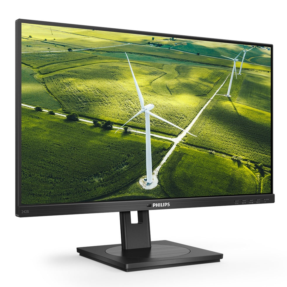 Monitor Philips 242b1g 23,8 (nero, HDMI, porta display, DVI-D, VGA, USB-A, USB-B)
