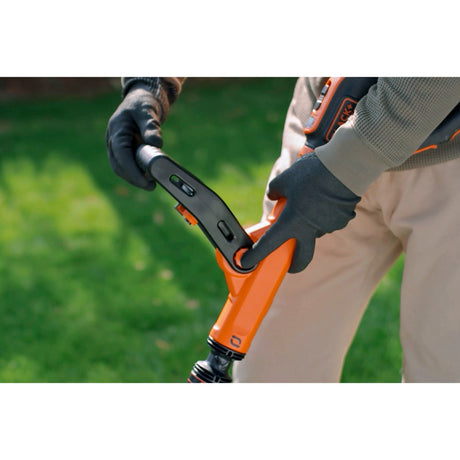 Tagliaerba Black+decker 18v 2.0ah 25cm decespugliatore con 2 lame senza batteria e caricabatterie - bcstr918b-xj