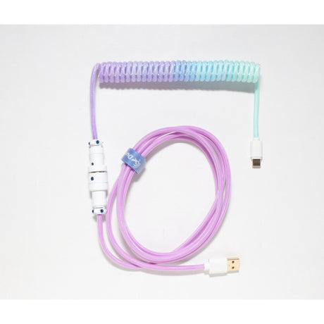 Cavo a spirale Ducky v2 - cavo azzurro
