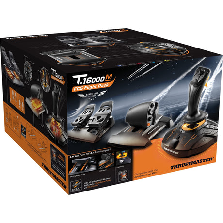 Thrustmaster T.16000M FCS Flight Pack Gaming Hotas (Nero, PC)