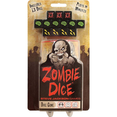 Steve jackson games zombie dadi gioco di dadi (inglese, 2 - 8 giocatori, 10 - 20 minuti, da 10 anni)