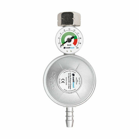 Regolatore di gas Cellfast con manometro GPL propano butano