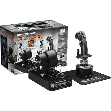 Thrustmaster Hotas Warthog Joystick e Throttle Gaming Hotas (Nero Argento, PC)