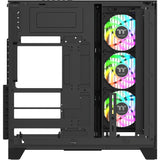 Custodia midi tower Thermaltake view 390 air (nera | 2x USB-A | 1x USB-C | vetro temperato)