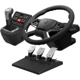 Set simulatore del sistema di controllo del camion con feedback della forza Hori (nero argento)