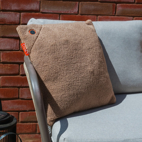 Cosy una Woolly termoforo wireless 45 x 45 cm (marrone chiaro, power bank 5000 mah)