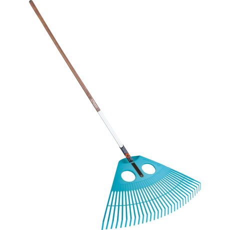 Gardena combisystem rastrello per foglie xxl (colore legno turchese, 3015-20)