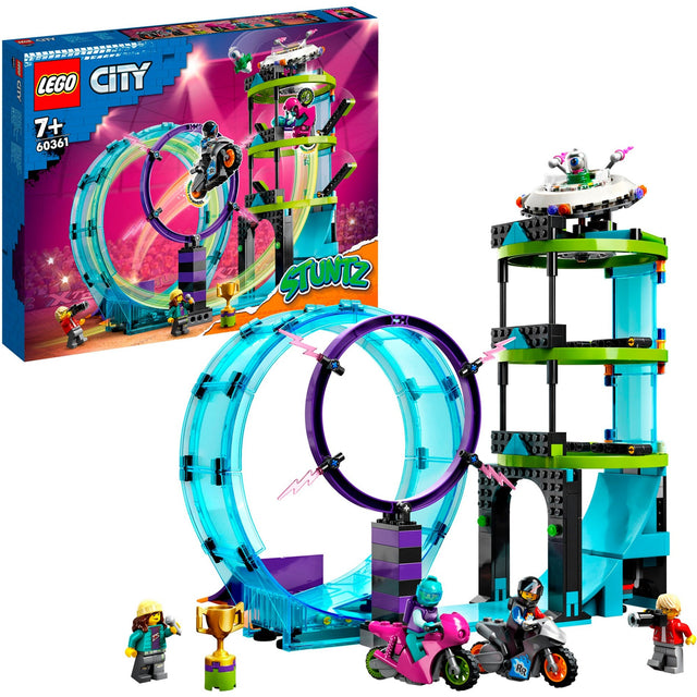 Lego City - Giocattolo da costruzione sfida acrobatica definitiva (60361)