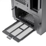 Custodia minitorre Silverstone CS382 (nera | 2x USB-A | 1x USB-C)