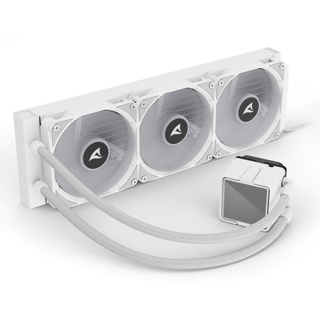 Raffreddamento ad acqua Sharkoon s100 argb (connettore ventola pwm bianco a 4 pin)