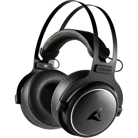 Cuffie da gioco over-ear Sharkoon skiller sgh50 (nere, PC, Playstation 4, Playstation 5, Xbox Series S|x)