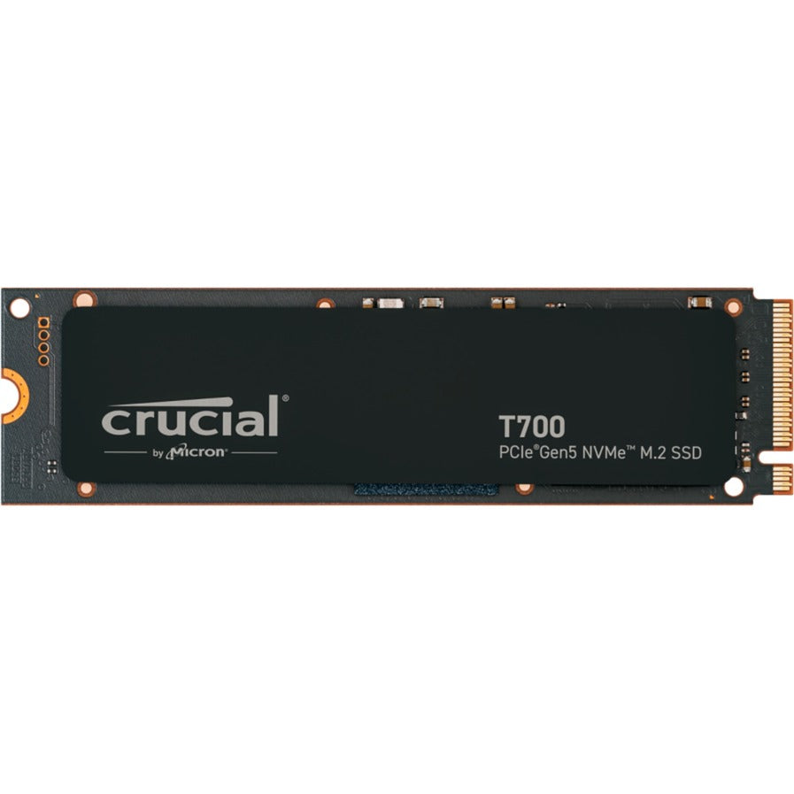 SSD Crucial T700 da 4 TB (nero, ct4000t700ssd3, pcie 5.0 x4, nvme 2.0, m.2 2280)