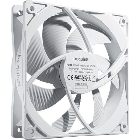 Silenzio! pure Wings 3 ventole reverse case (bianco, 3 pezzi, 120 x 120 x 25 mm, pwm)