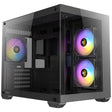 Custodia mini tower Antec cx600m argb (nera | 3x usb-a | vetro temperato)