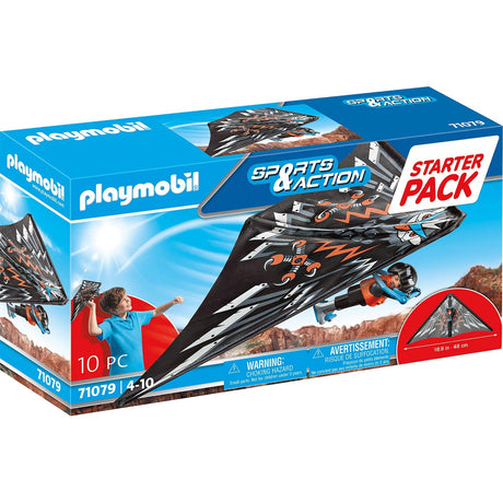 Playmobil Sports Action - Starter Pack giocattoli per la costruzione del deltaplano (71079)