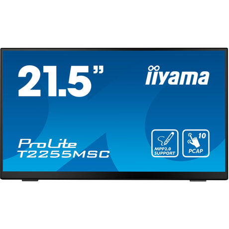 Monitor Iiyama prolite t2255msc-b1 21,5 (nero, HDMI, porta display, 2x USB-A)