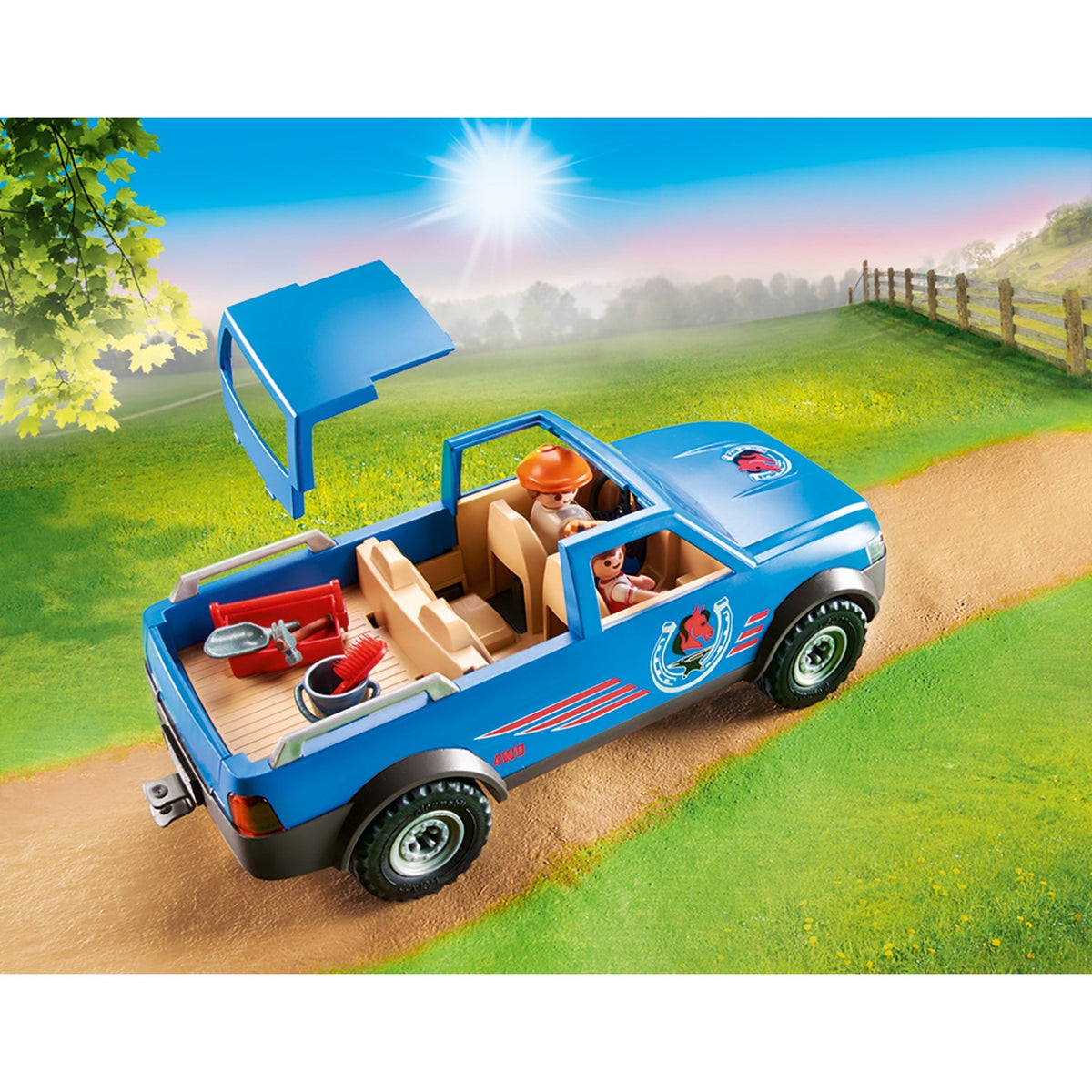 Playmobil Country - Giocattolo mobile da costruzione del maniscalco (70518)