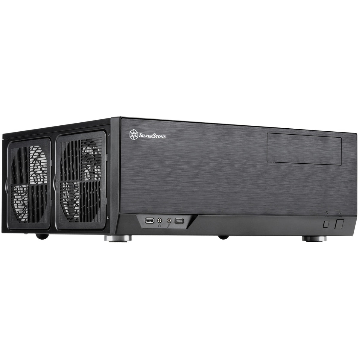 Custodia HTPC Silverstone SST-GD09B-C (nera | 1x USB-A | 1x USB-C)