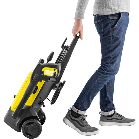 Idropulitrice Kärcher k 4 wcm (giallo nero, con sabbiatrice)