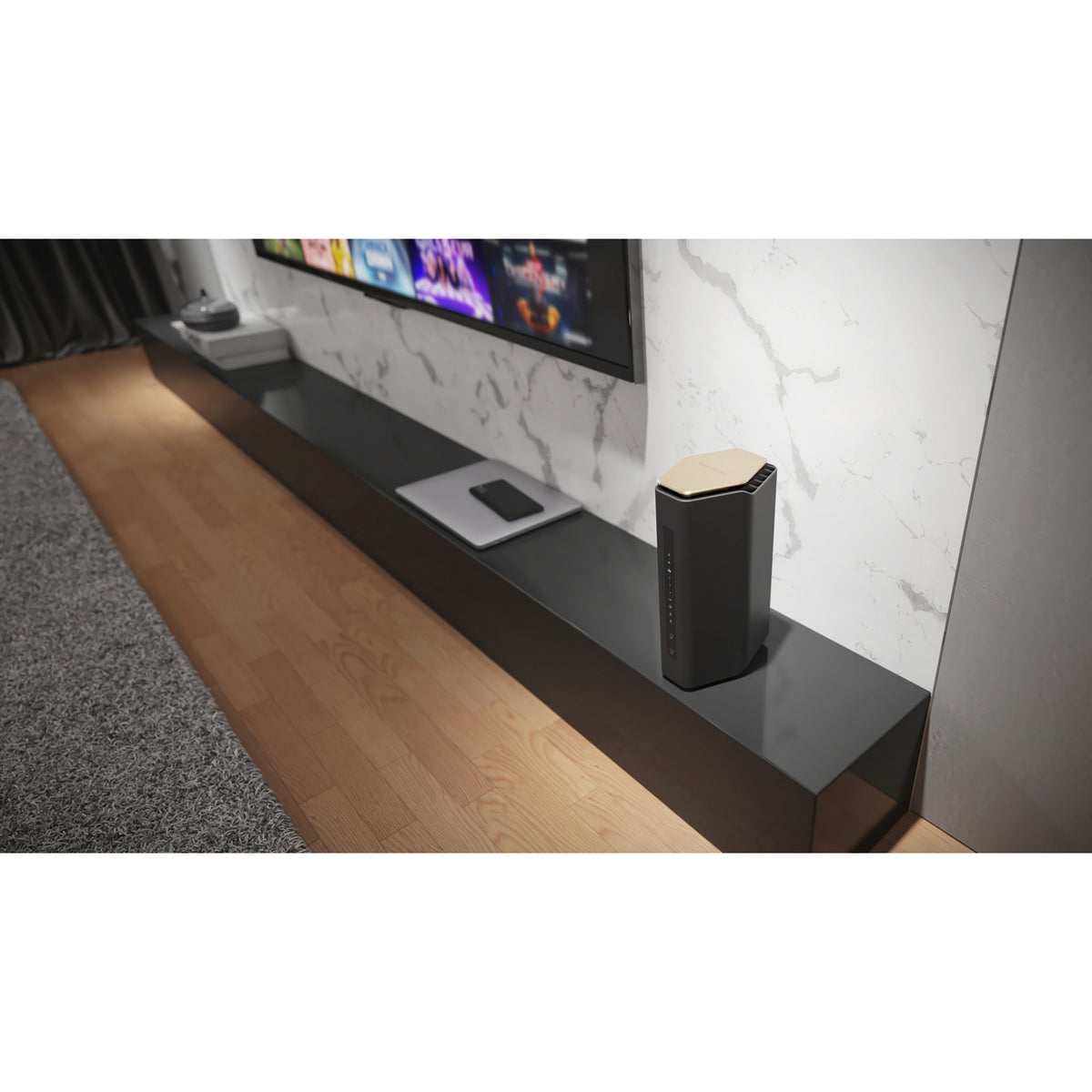 Netgear nighthawk wifi 7 router rs600 (nero)