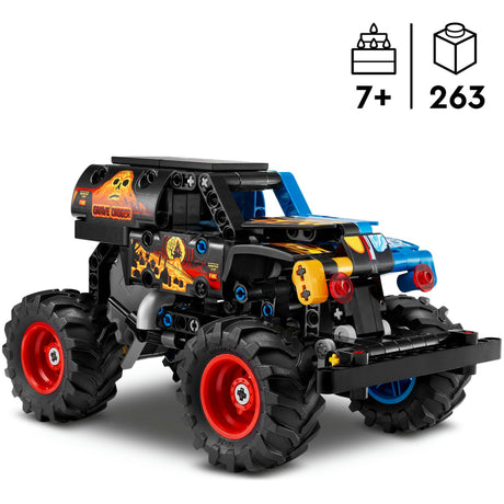 Lego Technic 42219 Monster Jam Scava tombe Fuoco e ghiaccio