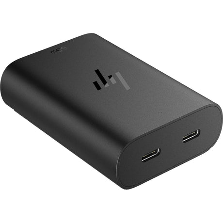 Caricatore per laptop USB-C HP 65 W Gan (nero, 2x USB-C)