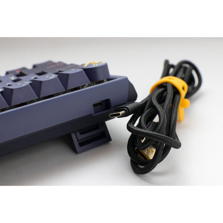 Tastiera meccanica Ducky one 3 cosmic blue SF RGB (blu scuro, layout USA (Qwerty), Cherry MX Speed Silver, 65%, LED RGB, PBT double-shot, hot-swap, meccanica Quack)