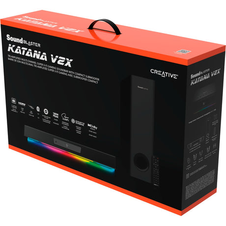 Barra audio Creative Sound Blaster Katana V2X (nera)