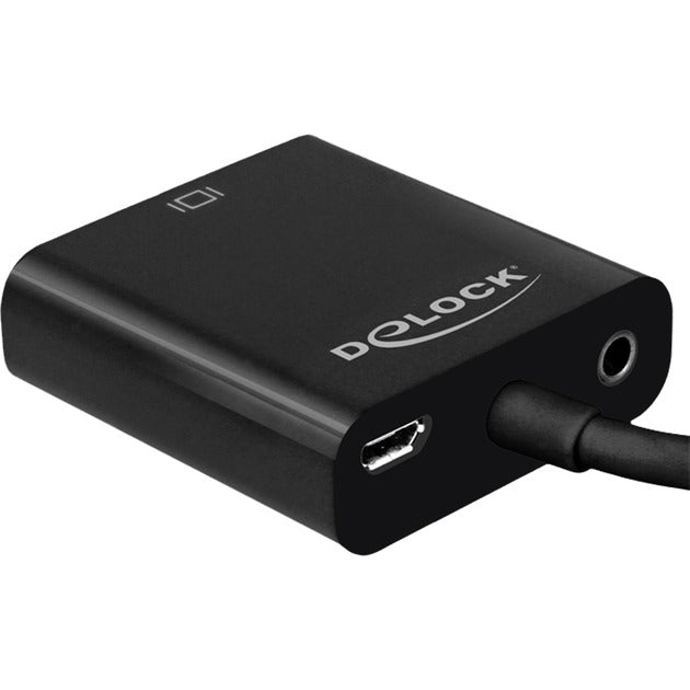 Delock Adattatore micro HDMI a VGA (nero, 0,17 metri)