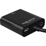 Delock Adattatore micro HDMI a VGA (nero, 0,17 metri)