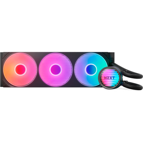 Nzxt kraken core 360 rgb waterkoeling (zwart, 4-pin pwm)
