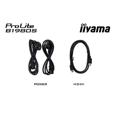Monitor Iiyama prolite b1980s-b1 19 (nero, hdmi, display port)