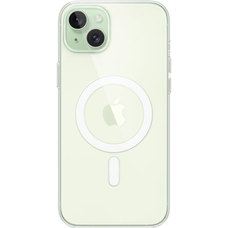 Custodia trasparente Apple con custodia magsafe per iPhone 15 plus (trasparente)