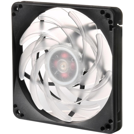 Ventola case Silverstone sst-fw124-argb 120x120x15 (nera, 120 x 120 x 15 mm, pwm)