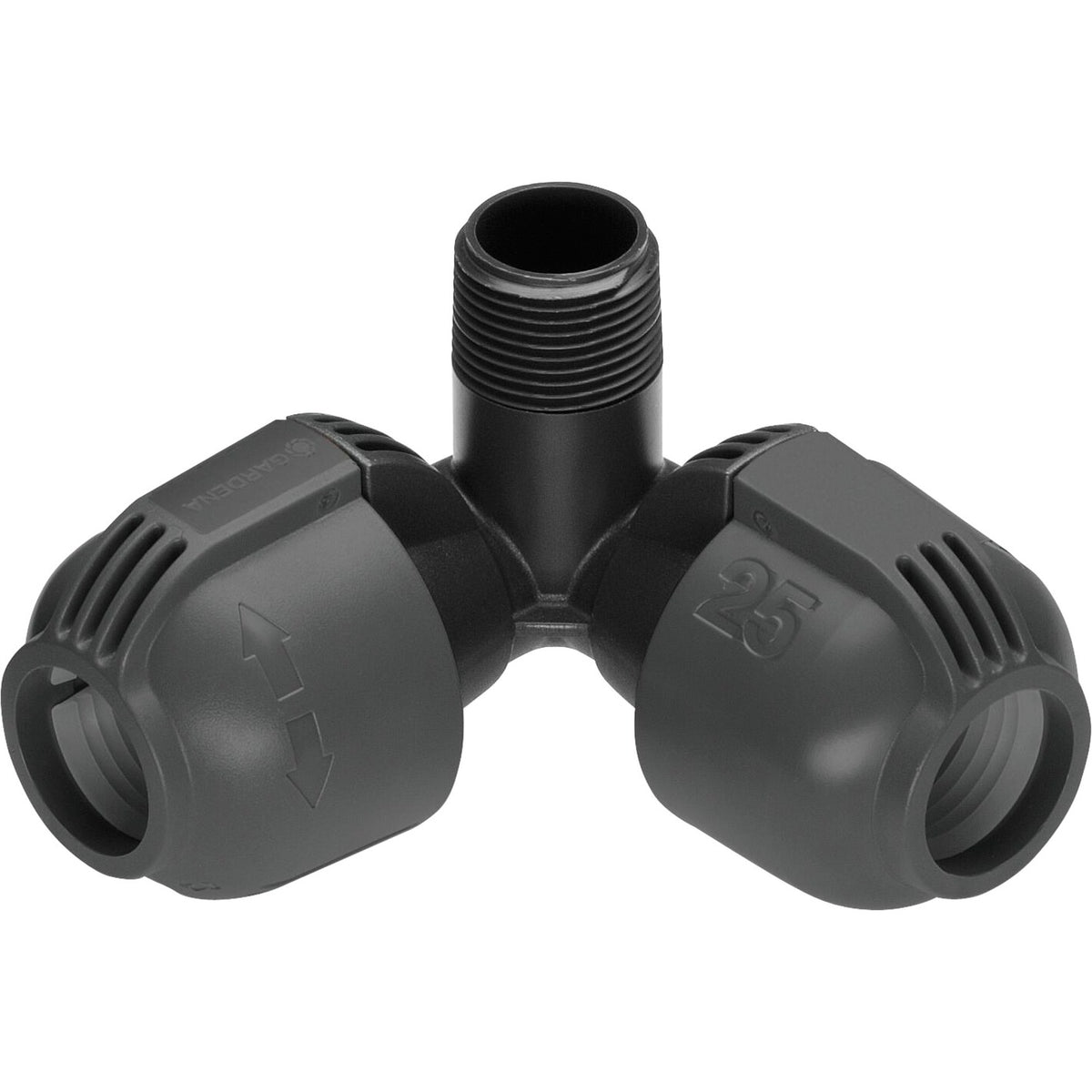 Pezzo angolare Gardena | Filetto maschio 25mm x 3 4'' - 2783-20 - 2783-20