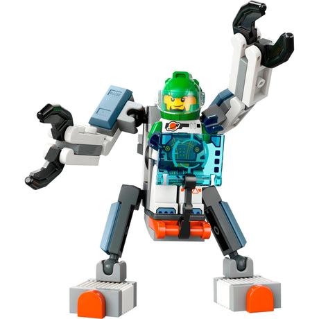 Lego city - giocattolo da costruzione mecha della scienza spaziale (30694)