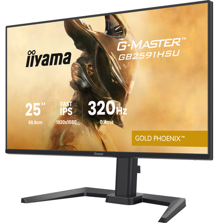 Monitor da gioco Iiyama G-Master Gold Phoenix GB2591HSU-B1 24,5 (nero (opaco), 320 Hz, HDMI, DisplayPort, USB, audio)