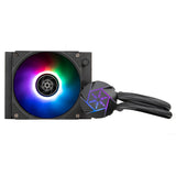 Silverstone vida 120 slim raffreddamento ad acqua (nero)