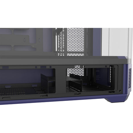 Custodia Thermaltake view 600 tg future crepuscolo big tower (viola nero | 2x USB-A | 1x USB-C | vetro temperato)