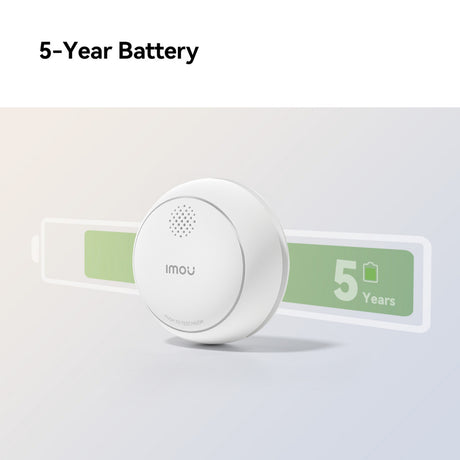 Rilevatore di fumo intelligente Imou - pacchetto zsm1 (bianco, 3 pezzi + gateway intelligente zg2s, zigbee)