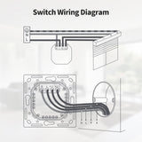 Interruttore per tapparelle Aqara h2 kit interruttore