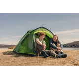 Tenda a cupola Coleman Darwin 3 Plus (verde scuro verde chiaro, con struttura frontale, modello 2025)