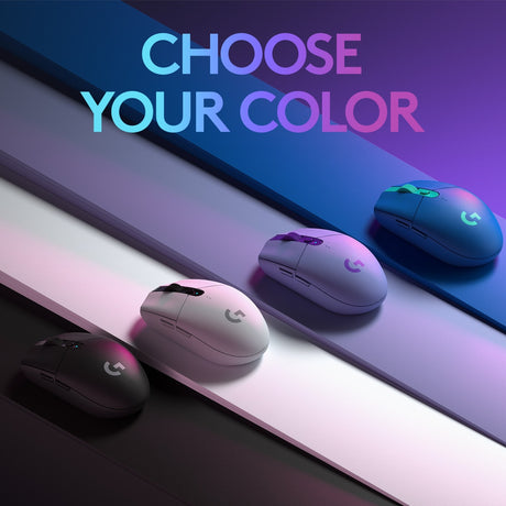 Mouse da gioco wireless Logitech g305 leggero (bianco, 200 – 12.000 dpi)
