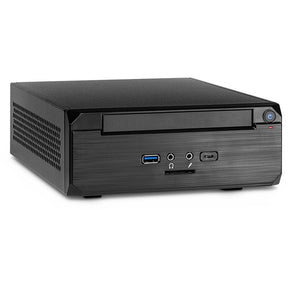 Custodia HTPC Inter-tech ITX MW-02 II (nera | 1x USB-A | 1x USB-C)